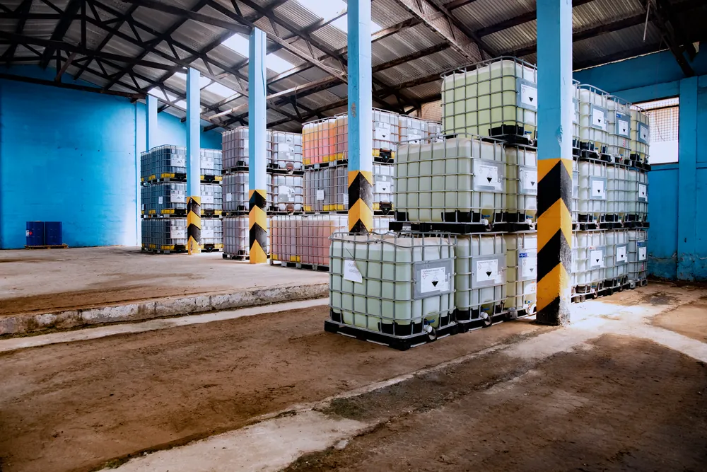 Bulk IBC & drum storage
