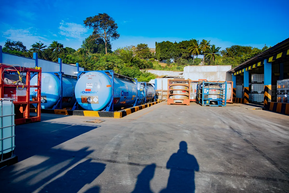 Bonded logistics yard